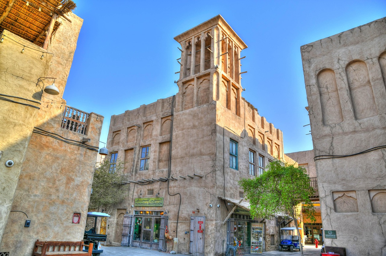 Dubai summer, old town